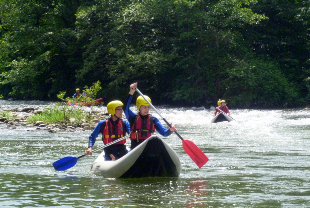 Rafting ușor pe Crișul Repede