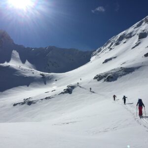 Ski de tura în munții Carpați